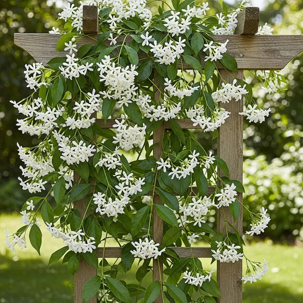 6ft Star Jasmine | Trachelospermum jasminoides | 5L Pot