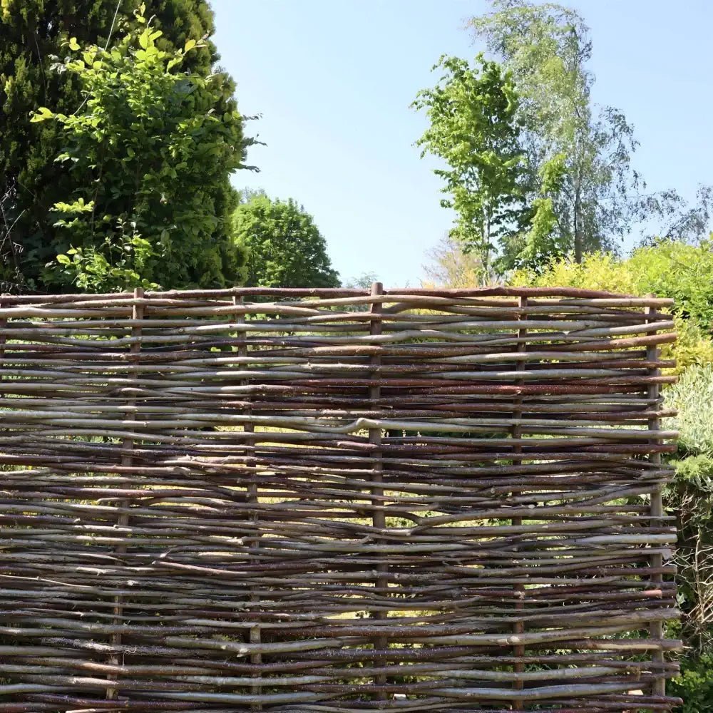 Full Weave Capped Hazel Hurdles for Durability and Strength