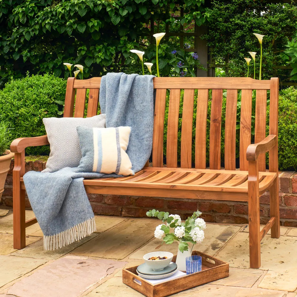 Beeley 150cm Bench FSC Acacia Wood Teak Look