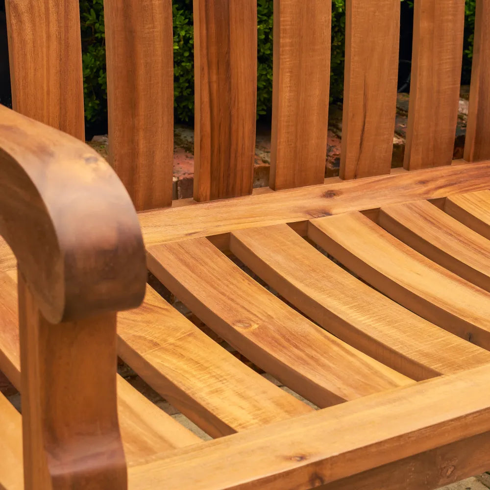 Beeley 150cm Bench FSC Acacia Wood Teak Look