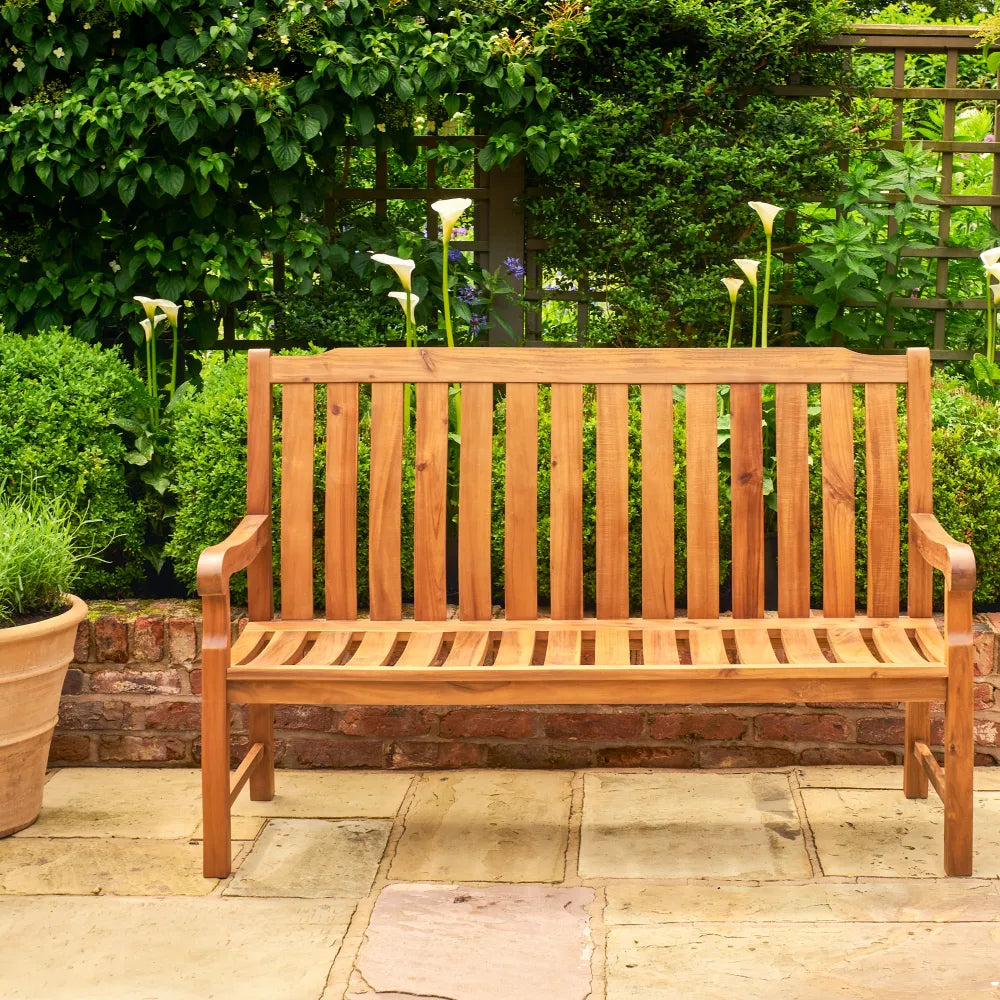 Beeley 150cm Bench FSC Acacia Wood Teak Look