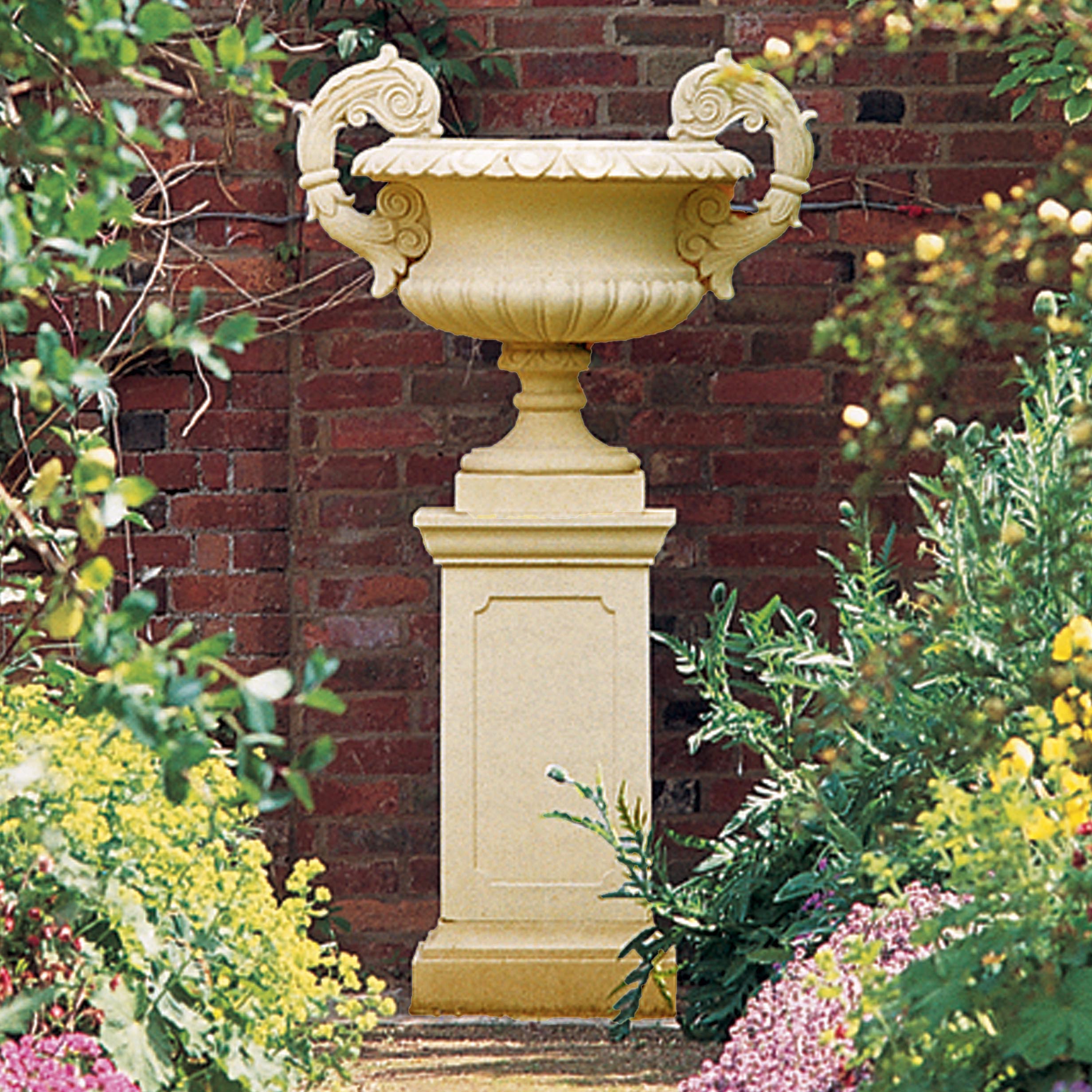 97cm Hadrian Vase (handles) Stone Planter