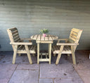 Clover Bistro Table Set with 2 Chairs