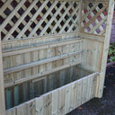 Daisy Trellis Storage Arbour Sits 3