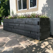 Customisable Wooden Trough Planter