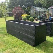 Customisable Wooden Trough Planter