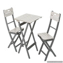 Grigio Bistro Set