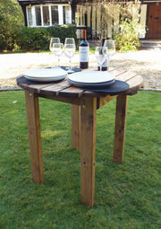 Circular BBQ Table