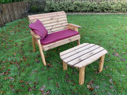 Deluxe Bench Set Burgundy