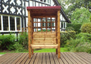 Bramham Two Seat Arbour Burg Burgundy