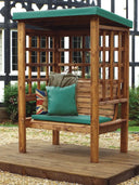 Bramham Two Seat Arbour Green