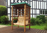 Bramham Two Seat Arbour Green