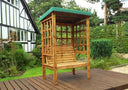 Bramham Two Seat Arbour Green