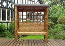 Bramham Three Seat Arbour Grey