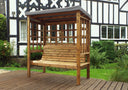 Bramham Three Seat Arbour Grey