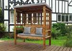 Bramham Three Seat Arbour Grey