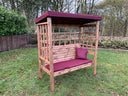 Bramham Three Seat Arbour Grey