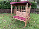 Bramham Three Seat Arbour Grey
