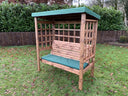Bramham Three Seat Arbour Green