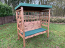Bramham Three Seat Arbour Green