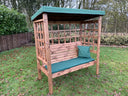Bramham Three Seat Arbour Green