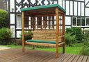 Bramham Three Seat Arbour Green