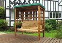 Bramham Three Seat Arbour Green