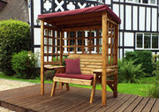 Wentworth Two Seat Arbour Burg Burgundy