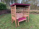Wentworth Two Seat Arbour Burg Burgundy