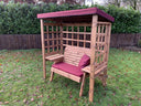 Wentworth Two Seat Arbour Burg Burgundy