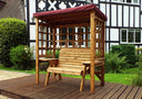 Wentworth Two Seat Arbour Burg Burgundy