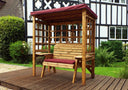 Wentworth Two Seat Arbour Burg Burgundy