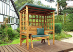 Wentworth Two Seat Arbour Green