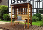 Wentworth Two Seat Arbour Grey