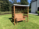 Wentworth Two Seat Arbour Grey