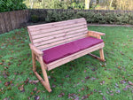 Three Seater Rocker Burgundy