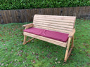 Three Seater Rocker Burgundy