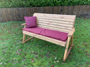 Three Seater Rocker Burgundy