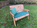 Traditional Two Seater Bench Green