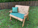 Traditional Two Seater Bench Green
