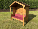 Three Seater Imperial Arbour Burgundy
