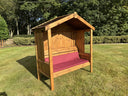 Three Seater Imperial Arbour Burgundy