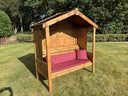 Three Seater Imperial Arbour Burgundy