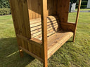 Three Seater Imperial Arbour Burgundy