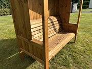 Three Seater Imperial Arbour Burgundy