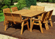 Eight Seater Table Set Green