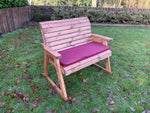 Rocker Bench Burgundy
