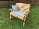 Rocker Bench Grey