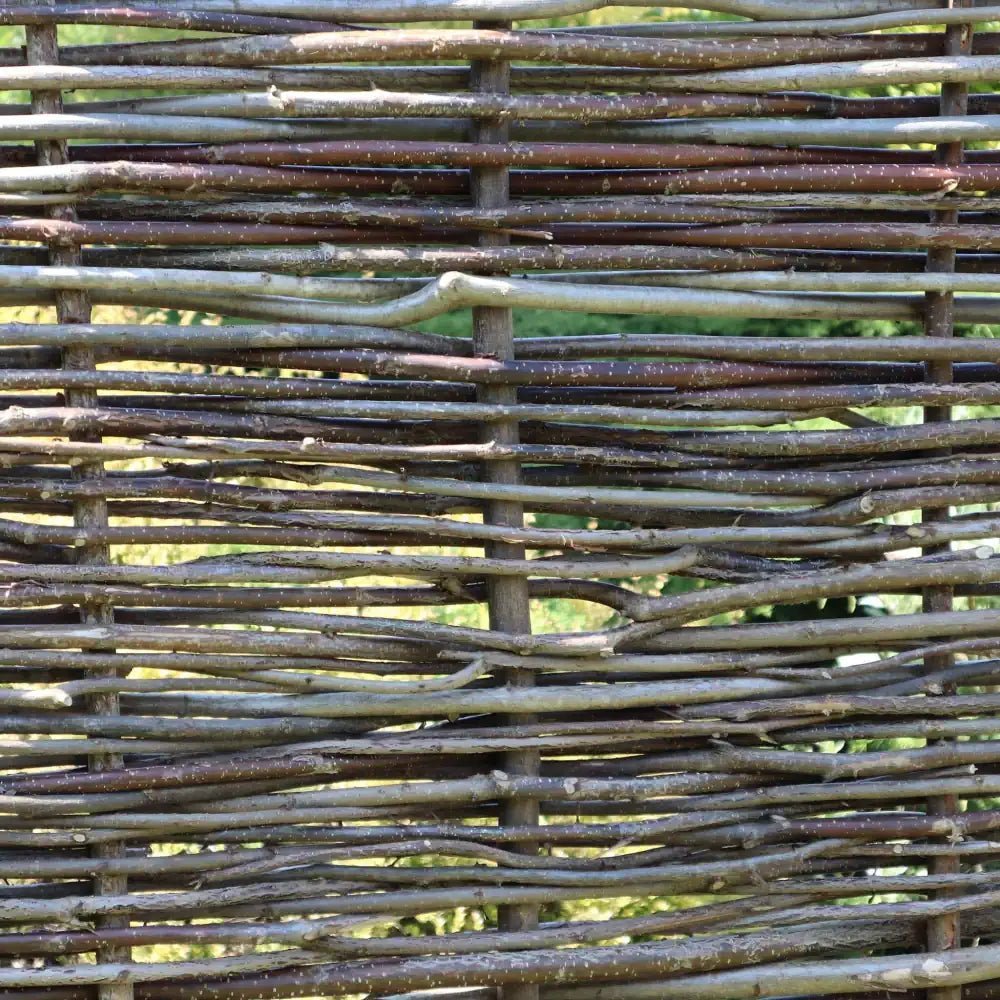 Hazel Hurdle Fencing for a Natural and Rustic Look to Your Garden