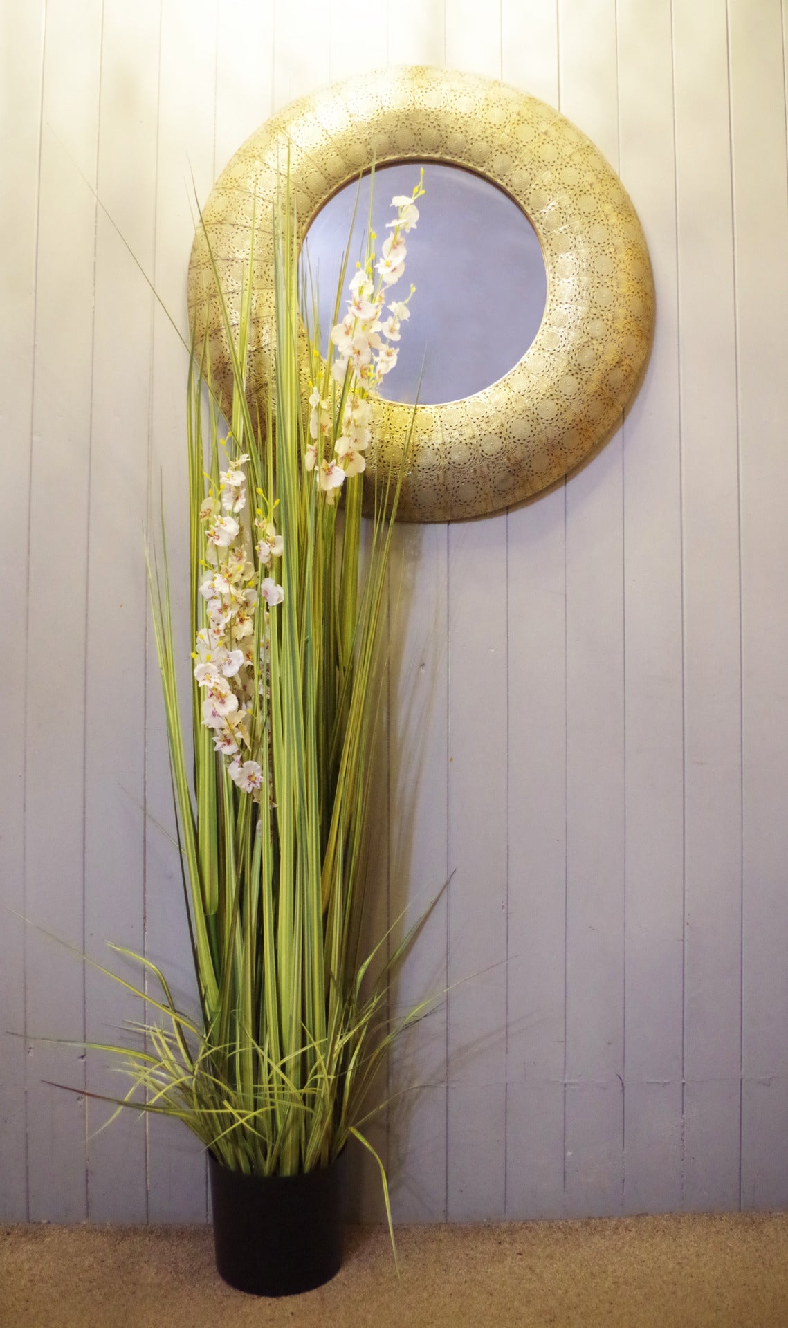 165cm Artificial Flower Orchid Grass Plant